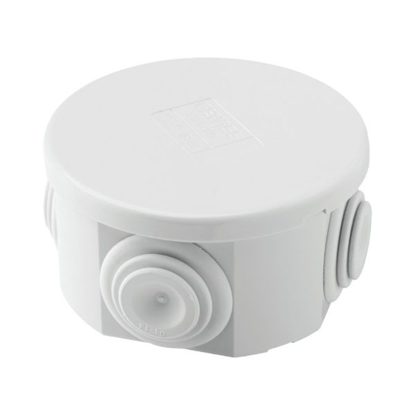 GEWISS Ø65mm x 35mm Junction Box With Cable Glands