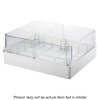 GEWISS 460H x 380W x 180D Plastic Junction Box with Transparent Lid (IP56)