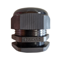 50mm Black Nylon Cable Gland