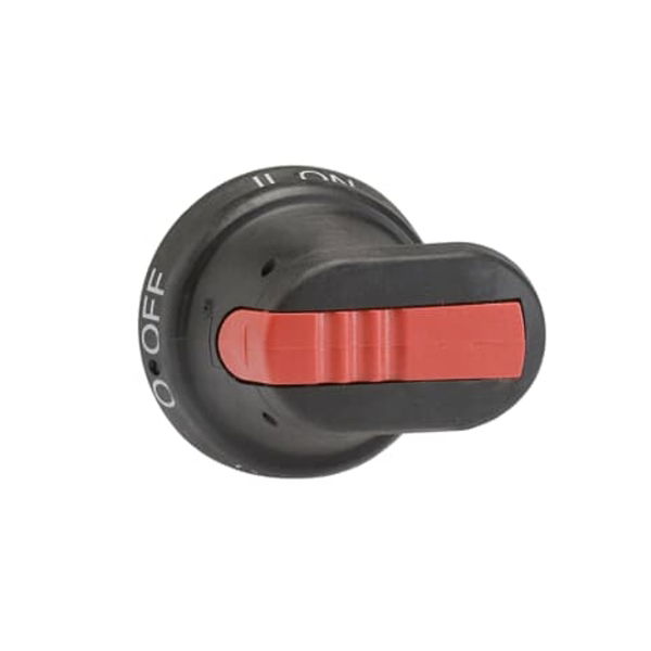 ABB 45mm Black/Red Pistol Handle